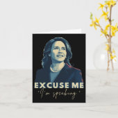 Gezegde Harris 2024 Kamala Harris voor President Kaart (Gele Bloem)