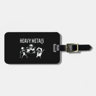 Gezegde Heavy Metals Rocks Chemistry Gift Bagagelabel