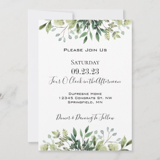 Gezegde het Tweemaal-stemmen vernieuwing Kaart (Achterkant)