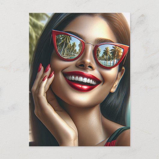 Gezegde Hi van een vakantie Briefkaart (Voorkant)