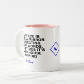 Gezegde Humor Koffie Mok | Grappig sarcastisch cit (Voorkant links)
