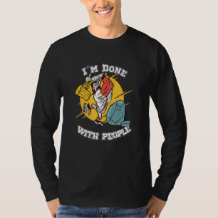Gezegde I m.b.t. mensen Choleric Gorilla T-shirt