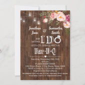 Gezegde Ik maak barbeque op de bar bruiloft Kaart (Voorkant)