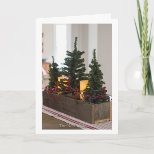 GEZEGDE "MERRY CHRISTMAS" NAAR "U" IS SPECIAAL FEESTDAGEN KAART (Voorkant)