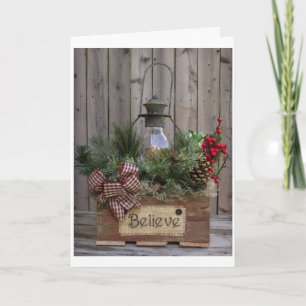 GEZEGDE "MERRY CHRISTMAS" NAAR "U" IS SPECIAAL FEESTDAGEN KAART