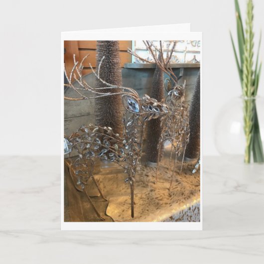 GEZEGDE "MERRY CHRISTMAS" NAAR "U" IS SPECIAAL FEESTDAGEN KAART (Voorkant)