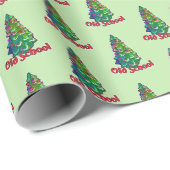 Gezegde met de Oude Kerstboom Cadeaupapier (Rol Hoek)