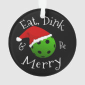 Gezegde met kerstbal ornament (achterkant)