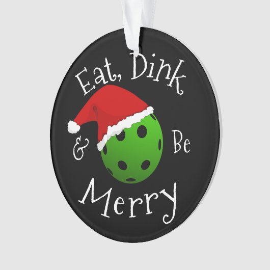 Gezegde met kerstbal ornament (voorkant)