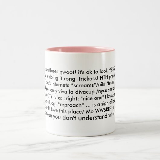 Gezegde mok 2 - (Center)