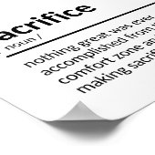 Gezegde offeren poster (Hoek)