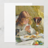 Gezegde Onze gebeden Suspensie Charles Burton Barb Kaart (Voorkant / Achterkant)