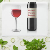 Gezegde op keukenhanddoek (Gevouwen)