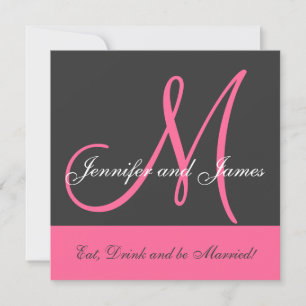 Gezegde Pink Grey Kaart