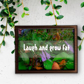 Gezegde poster lachen en dik maken