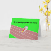 gezegde tegen de klok kaart (Gele Bloem)