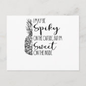 Gezegde Tropische Hawaii Holiday Pineappel Summer Briefkaart (Voorkant)