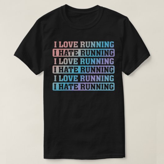 Gezegde uitvoeren t-shirt (Design voorkant)