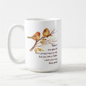 Gezegde van de Inspirerend liefdeszuszuster met pa Koffiemok (Links)