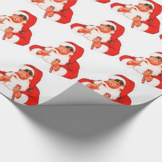  gezegde van de Kerstman Cadeaupapier (Hoek)