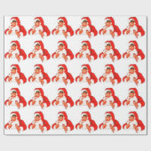  gezegde van de Kerstman Cadeaupapier (Vlak)