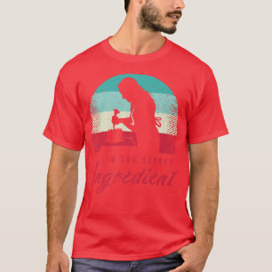 Gezegde van de Mannen kookdecorator voor een bakli T-shirt