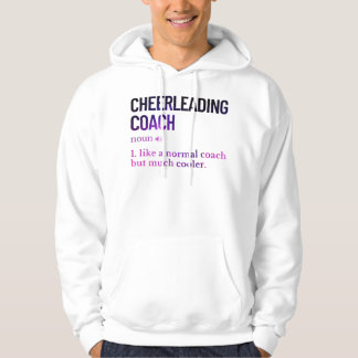 Gezegde van de voorcoach grappig hoodie