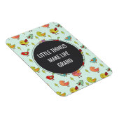 Gezegde van kleine dingen met fluitpatroon magneet (Rechterzijde)