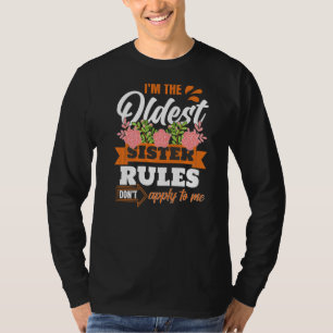 Gezegde van oudste zuster t-shirt