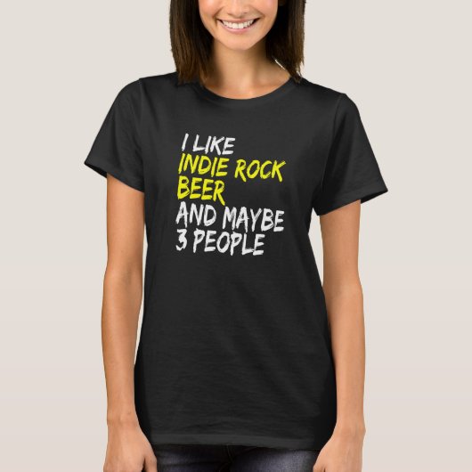 Gezegde van rockmuziek t-shirt (Voorkant)