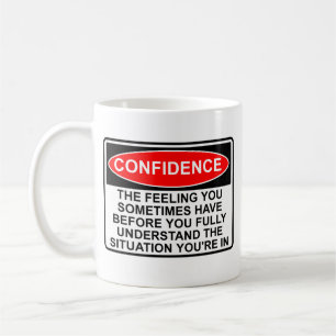 Gezegde van vertrouwensquote Funny Mug Koffiemok
