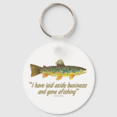 Gezegde van vissers sleutelhanger (Voorkant)