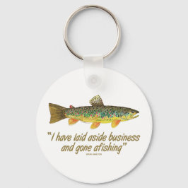 Gezegde van vissers sleutelhanger