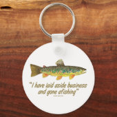 Gezegde van vissers sleutelhanger (Voorkant)