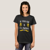 gezegde voor het opvullen van de rower t-shirt (Voorkant volledig)