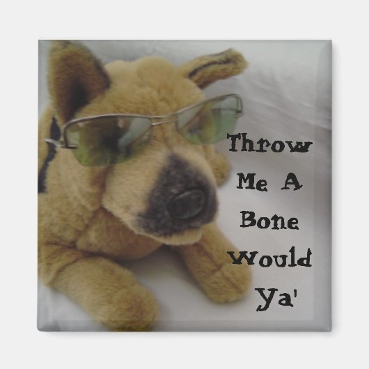 Gezegde voor Humoristische honden Magneet (Voorkant)