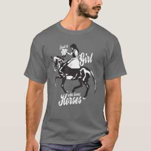Gezegde voor paarden voor meisjes - paarden - paar t-shirt