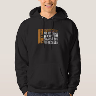 Gezegde voor Pole Vault-motivatie voor pooljumper Hoodie
