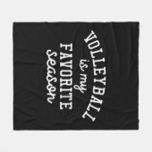 Gezegde voor volleybal van sportovers is mijn favo fleece deken (Voorkant (Horizontaal))