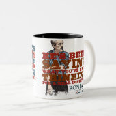 Gezegde Wat je denkt van Mok (Voorkant rechts)