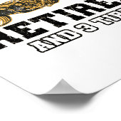 Gezegden bijsnijden | Trekkerproeven motorfietscad Poster (Hoek)