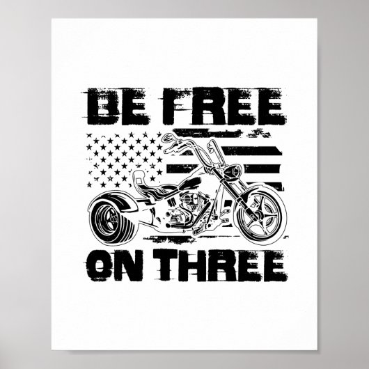 Gezegden bijsnijden | Trekkerproeven motorfietscad Poster (Voorkant)