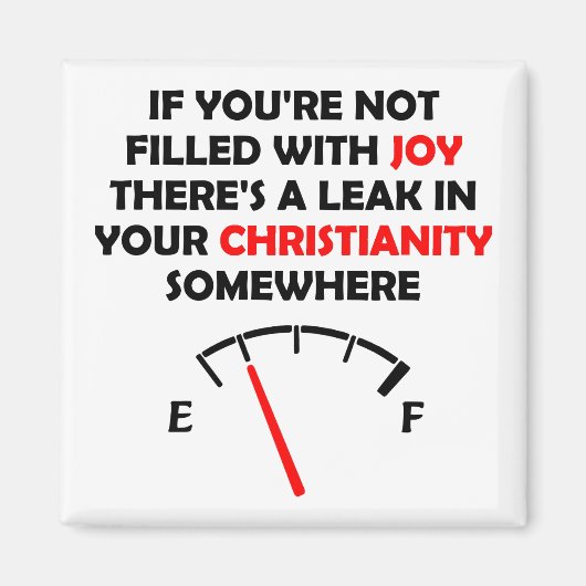 Gezegden Christelijke prijsopgave met joy-vulling Magneet (Voorkant)
