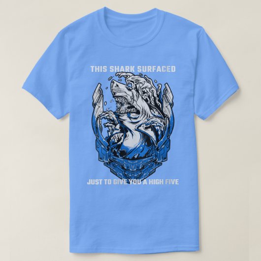 Gezegden die de haai net boven G heeft T-shirt (Design voorkant)