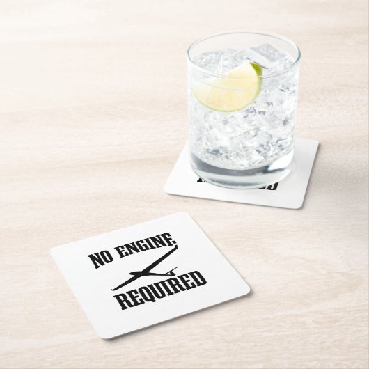 Gezegden | Gliding Pilot Soaring Gift Kartonnen Onderzetters (Insitu)