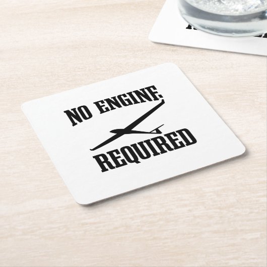 Gezegden | Gliding Pilot Soaring Gift Kartonnen Onderzetters (Schuin)