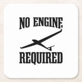 Gezegden | Gliding Pilot Soaring Gift Kartonnen Onderzetters (Voorkant)