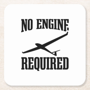 Gezegden   Gliding Pilot Soaring Gift Kartonnen Onderzetters