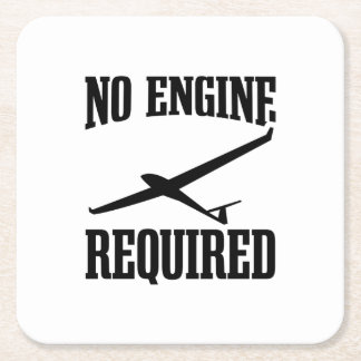 Gezegden | Gliding Pilot Soaring Gift Kartonnen Onderzetters