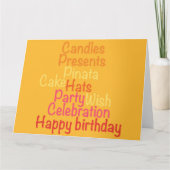 Gezegden Kaart (Voorkant)